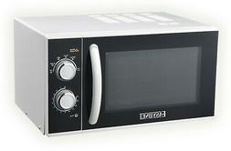 Con Piatto Girevole 600 Watt In Lamiera Bianca Lt. 25