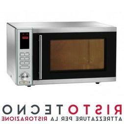 Con Grill Professionale Acciaio Inox Lt. 25 Dim. Cm. 51x46x3