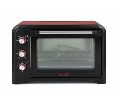 fe42 forno 42lt nero rosso fe4200