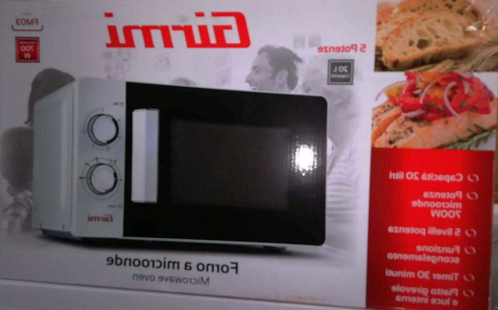 fm03 forno a microonde 20 litri 700w