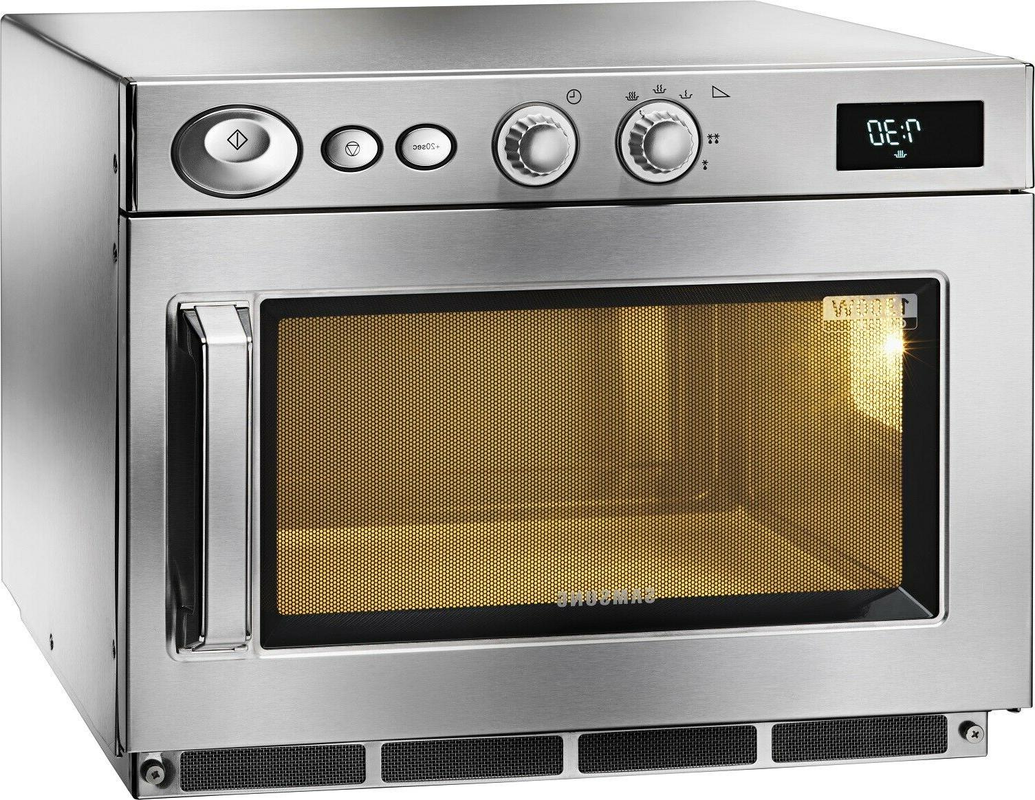 forno a microonde 1500 watt samsung acciaio