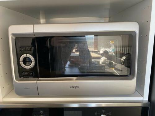 forno a microonde combinato argento