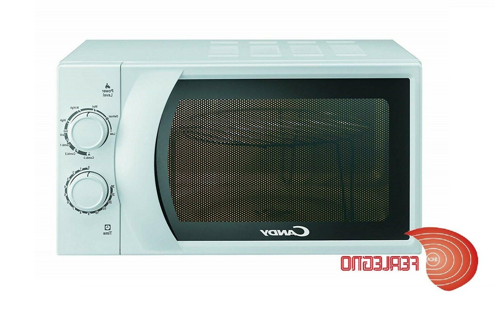 forno fornetto microonde con grill bianco 20l