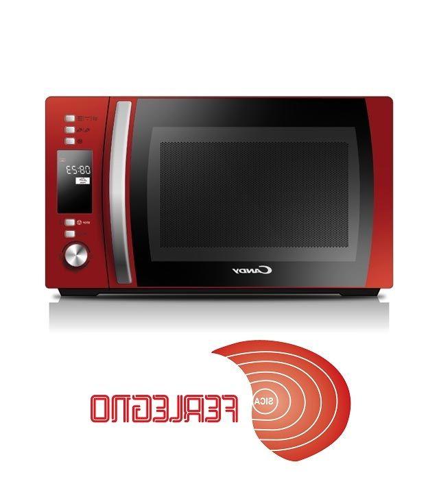 forno fornetto microonde grill 20litri rosso cmgc20dr