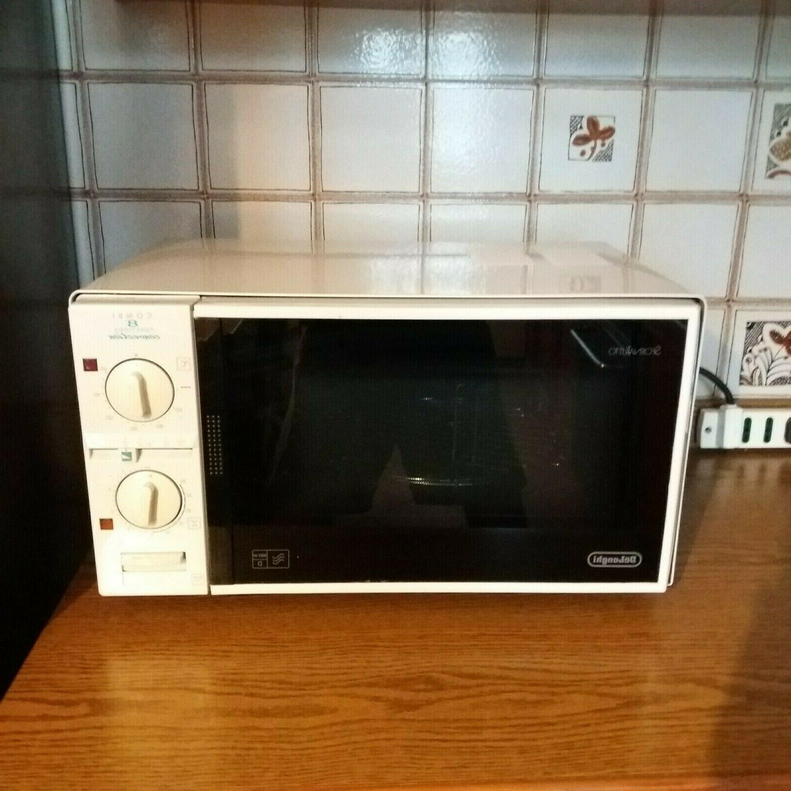 forno microonde combinato bianco de longhi