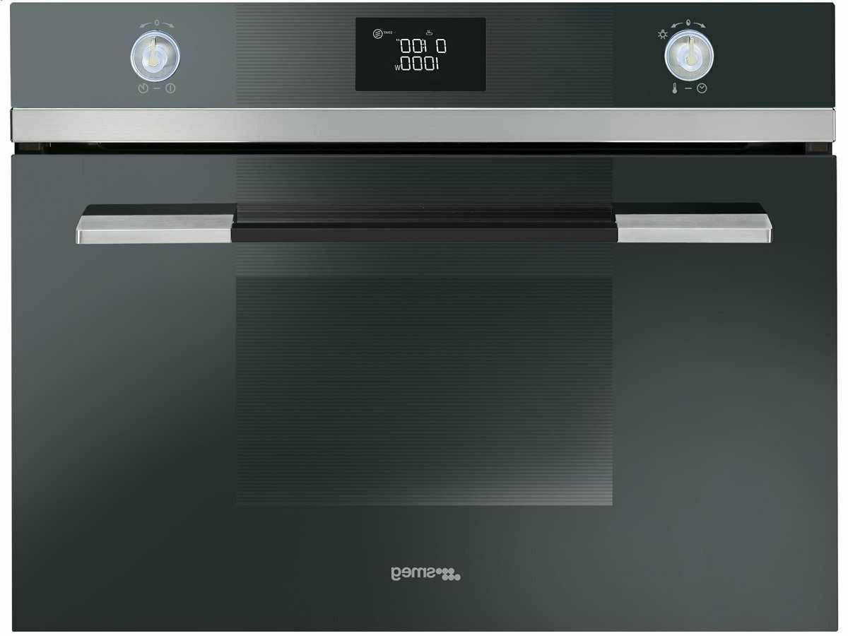 forno microonde combinato incasso sf4120mcn compatto nero