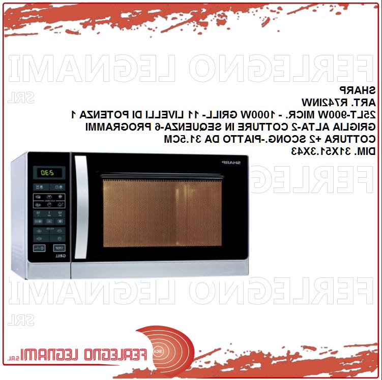 forno microonde con grill capacita 25lt 900w