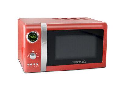 forno microonde rosso 20 lt grill 700w