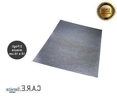 isolante forno microonde 2 fogli mica rigido