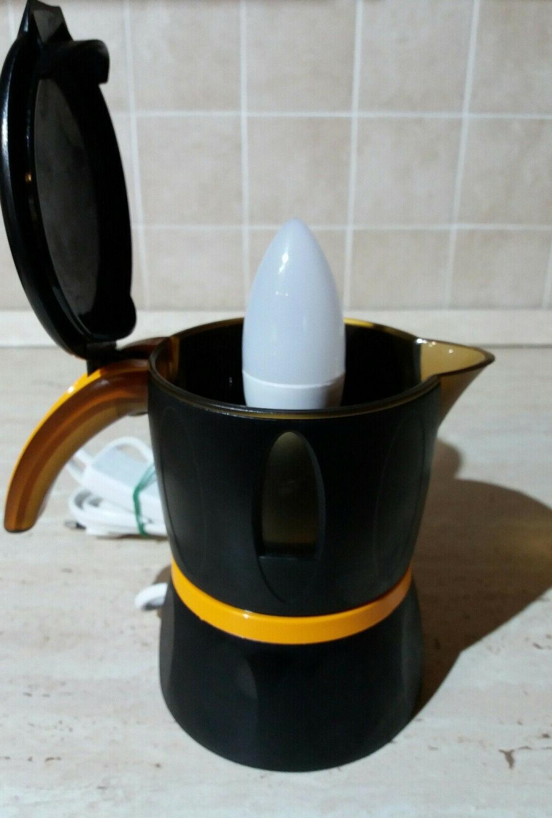 lampada artigianale lampada da tavolo lampada caffettiera