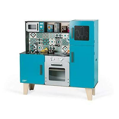 maxi legno lagoon cucina giocattolo con frigo