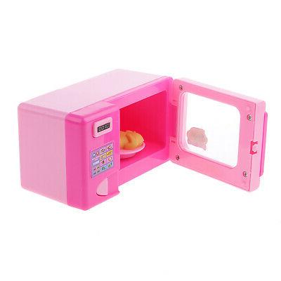 mini microonde in plastica per bambini fingono