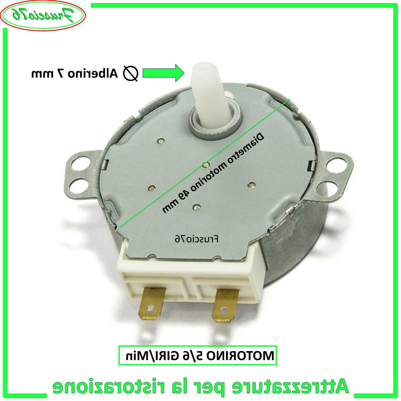 motorino per piatto girevole forno microonde 4w
