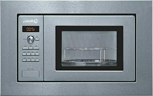 nuovo microonde incasso 17l 800w acciaio