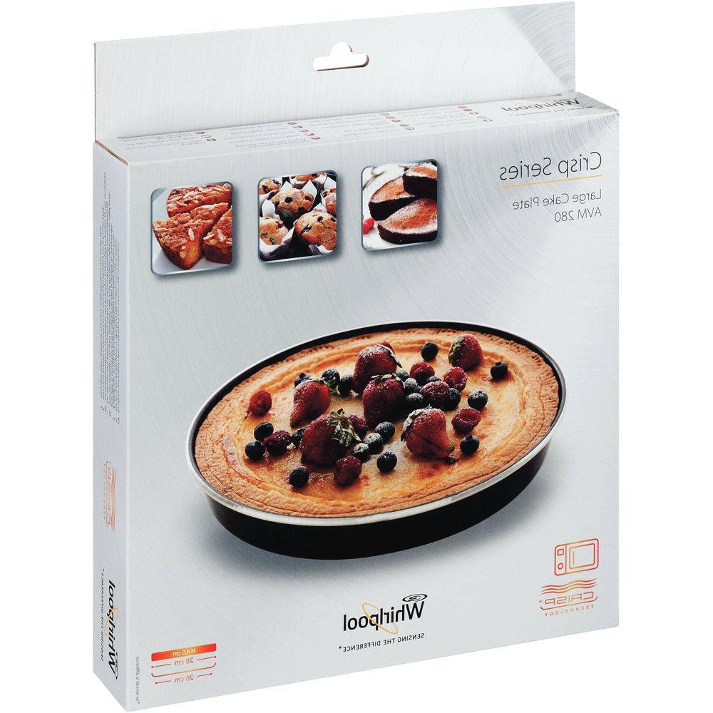 originale grande torta croccanti piastra souffles microonde