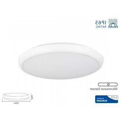 plafoniera a led con sensore di movimento