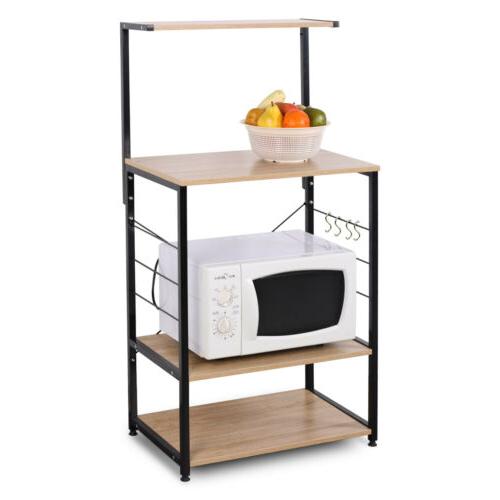 scaffale per cucina in acciaio legno 4
