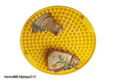 silikomart crispy mat round tappeto per microonde