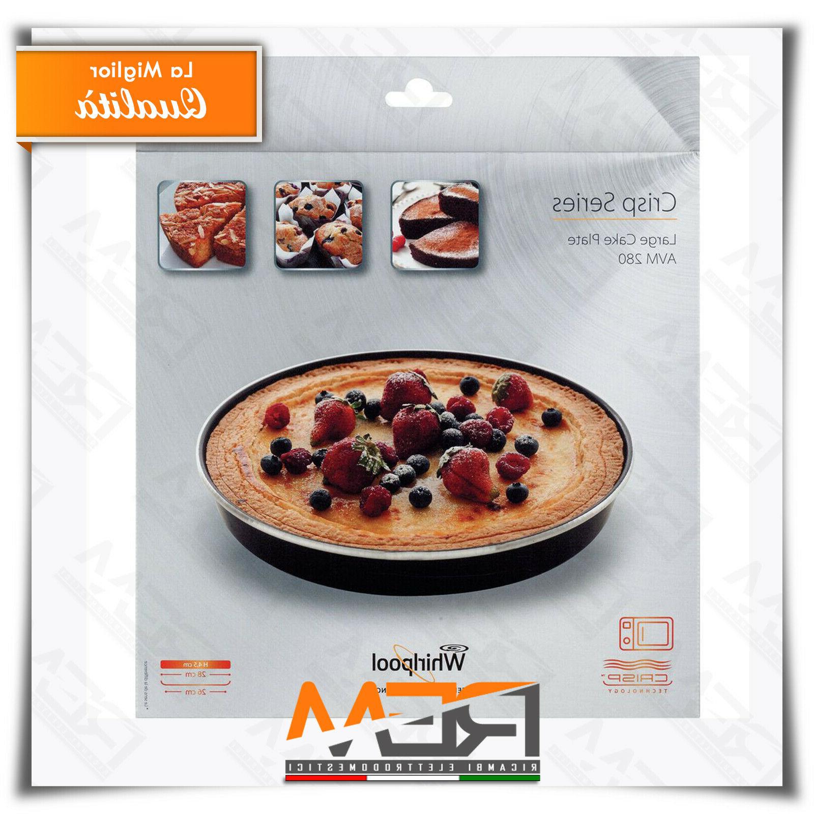 tortiera crisp base 28cm originale per microonde