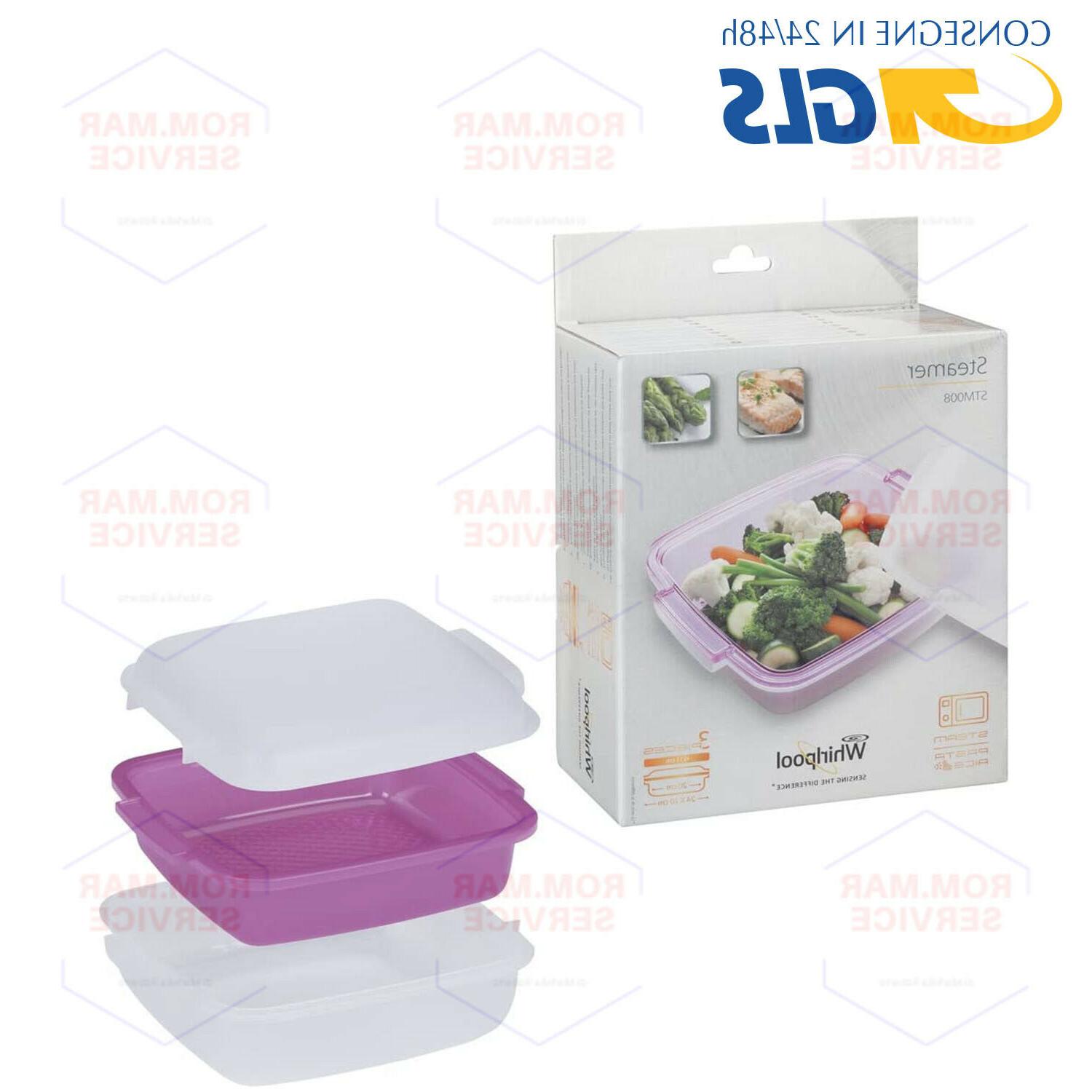 vaporiera per microonde leonardo stm008 20x24 cm