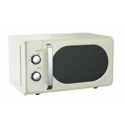 vintage forno microonde elettrico 22lt avorio 700w