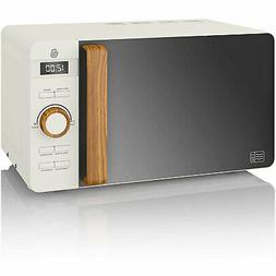 Digitale 20 L Design Moderno Nordic 800w Swan Sm22036whtneu