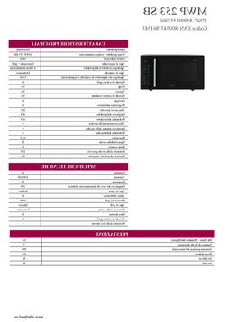 Whirlpool Mwp 253 Sb