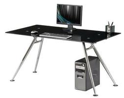 PORTACOMPUTER PC SCRIVANIA MEGA NERO PORTA COMPUTER UFFICIO 