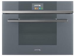 SMEG SF4104MCS Compatto Forni Microonde/Grill 40L Silberglas