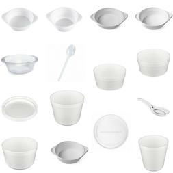 USA E Getta Zuppiera Zuppa Ciotole Coperchio Cucchiaio Misur