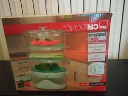 VAPORIERA CUOCI VAPORE 3 LIVELLI CLATRONIC